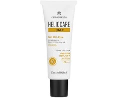 Cantabria Labs, Heliocare 360º, Apsauga nuo saulės, Sunscreen Gel, SPF 50+, 50 ml