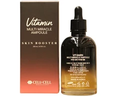 „Cell By Cell Miracle“ ampulė – multivitaminų serumas veidui nuo spuogų ir šviesinimo, 200 ml