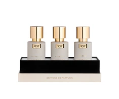 Chapitre 03 Set Maison De L'Asie: Bangkok 9/9 Extrait De Parfum Unisex, 15 ml + Les Soirs De Siam Extrait De Parfum Unisex, 15 ml + Riviere Siam Extrait De Parfum Unisex, 15 ml