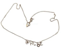 Chloe, Chloe, Base Metal Necklace, Gold, For Women
