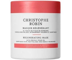 Christophe Robin, regeneruojanti, dygliuotųjų kriaušių aliejaus, plaukų priežiūros kreminio kaukė, atgaivinimui, 100 ml
