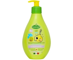 Cipollino Baby Care Dušo želė &amp; Šampūnas 2-In-1, 250 ml