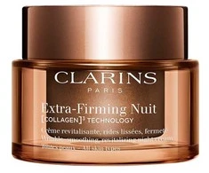 Clarins Extra-Firming Collagen Wrinkle Smoothing Night Kreminis For Face, 50 ml