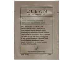 Clean, Reserve, Buriti, Balancing, Cleansing Gel, For Face, 1.5 ml *Sample