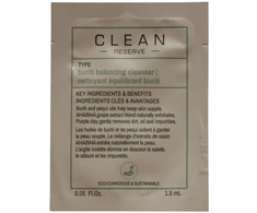Clean, Reserve, Buriti, Balancing, Cleansing Gel, For Face, 1.5 ml *Sample