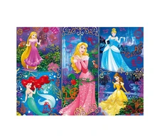 Clementoni 3D Dėlionė 104 vnt. - Disney princesės