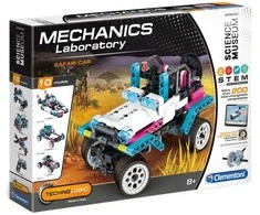 Clementoni, Mechanikos laboratorija, Safari automobilis, Konstruktorius, Berniukams, 8+ metų, 200 dalių