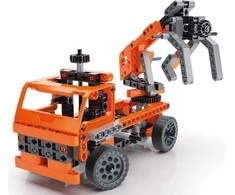 Clementoni, Mechanikos laboratorija, Transporto sunkvežimiai, Konstrukcijos rinkinys, Berniukams, 8+ metų