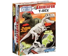 Clementoni, Mokslas - Žaidimas, Archeofun T-Rex, Dėlionė, 61243, Berniukams, 7+ metai