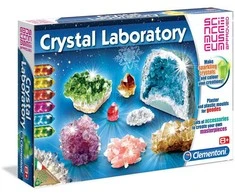 Clementoni, Science &amp; Play, Crystal Laboratory, For Girls, 8+ metai