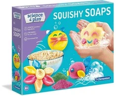 Clementoni, Science - Play, Squishy Soaps, For Girls, 8+ metai