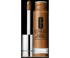 „Clinique Beyond Perfecting Paraben-Free Matte Finish“ skystas makiažo pagrindas ir kaukė 2-in-1, 28 gvazdikėliai, 30 ml