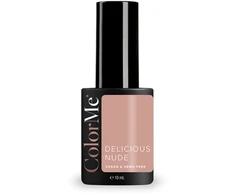 ColorMe Cosmetics Delicious Nude Gel Semi-Permanent Nagų lakas, 10 ml