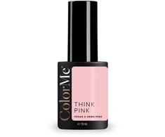 ColorMe Cosmetics Think Rožinė Gel Semi-Permanent Nagų lakas, 10 ml