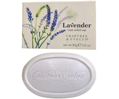 „Crabtree &amp; Evelyn“ levandų drėkinamasis muilo gabalėlis, 85 g
