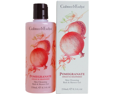 Crabtree &amp; Evelyn Pomegranate Argan &amp; Grapeseed valomoji dušo želė Visų tipų odai, 250 ml