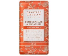 Crabtree &amp; Evelyn granatų ir argano aliejaus maitinamasis muilo gabalėlis, 158 g