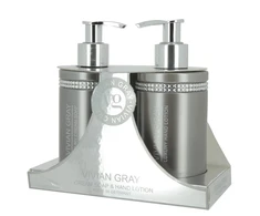 Vivian Gray Pilkas Crystals Set rankų priežiūros rinkinys (rankų losjonas, 250 ml + skystas muilas, 250 ml)