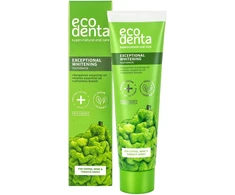 Dantų šepetėlis Ecodenta, Exceptional Whitening, Whitening &amp; Fresh Breath, Dantų pasta, 75 ml