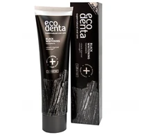Dantų šepetėlis Ecodenta, Juodas Whitening, Whitening &amp; Freshening, Dantų pasta, 75 ml