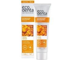 Dantų šepetėlis Ecodenta, Refreshing Whitening, Whitening, Dantų pasta, 100 ml