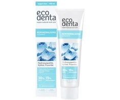 Dantų šepetėlis Ecodenta, Remineralising, Anti-Caries &amp; Anti-Plaque, Dantų pasta, 100 ml