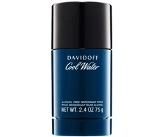 Davidoff, Cool Vanduo - Alchool Free, 24h Protection, Dezodorantas Stick, For Men, 75 g