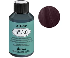 Davines, View, Hair Colouring Kreminis Toneris, 3.0 Dark Brown, 60 ml
