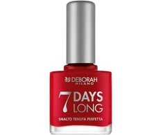 Deborah 7 Day Long Vitamins Quick-Dry Nagų lakas EN876 Iconic Raudona, 11 ml