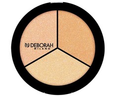 Deborah, Deborah, Contouring, Highlighter Palette, 01, 5 g *Tester