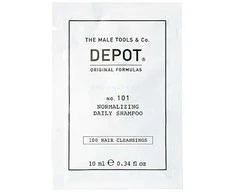 Depot 100 plaukų valymo priemonė Nr. 101 botaninis kompleksas, normalizuojantis plaukų šampūnas, 10 ml