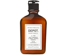 Depot, 100 Hair Cleansing No. 102, Botanical Complex, Hair Šampūnas, Nuo pleiskanų &amp; Sebum Control, 250 ml