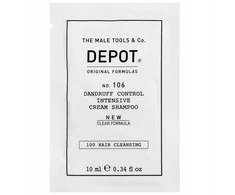 Depot, 100 Hair Cleansing No. 106 Clear Formula, Pro-Vitamin B5, Hair Šampūnas, Nuo pleiskanų, 10 ml