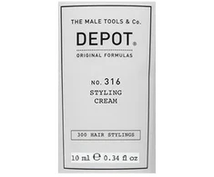 Depot, 300 Hair Stylings No. 316, UV Filter, Hair Styling Kreminis, Medium Hold, 10 ml
