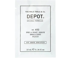 Depot, 400 Shave Specifics No. 402, Essential Oils, Soothing, Pre &amp; Post Shaving Fluid, 10 ml