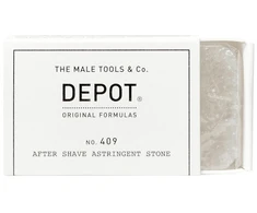 Depot 400 Shave Specifics No. 409 Potassium Alum Soothing After-Shave Astringent Stone, 90 g