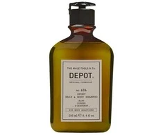 Depot, 600 Body Solutions No. 606, Mint, Ginger &amp; Cardamom, Dušo želė &amp; Šampūnas 2-In-1, Botanical Complex, 250 ml