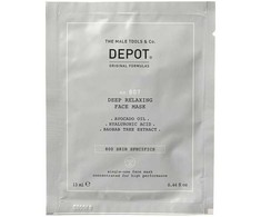 „Setu Depot 800 Skin Specifications No. 807“ hialurono rūgšties raminamoji / drėkinamoji ir maitinamoji lakštinė veido kaukė dienai, 12 vnt., 13 ml