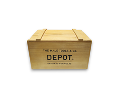 Depot Expo Empty Wooden Box šviesiai rudas 30 x 19 x 16 cm