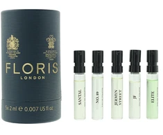 Discovery Collection Set Floris Of London: No. 89, Eau De Toilette, For Men, 2 ml *Vial + Santal, Eau De Toilette, For Men, 2 ml *Vial + Jermyn Street, Eau De Toilette, For Men, 2 ml *Vial + JF, Eau De Toilette, For Men, 2 ml *Vial + Elite, Eau De Toilette, For Men, 2 ml *Vial