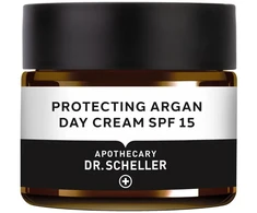 Dr. Scheller Protecting Argan Vegan Hydrating Moisturising &amp; Anti-Aging Day Kreminis Face SPF 15, 50 ml