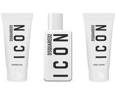 Dsquared2 Dsquared 2 Icon Set rinkinys moterims (EDP, 50 ml + dušo želė, 50 ml + kūno losjonas, 50 ml)