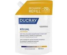 Ducray Kelual Squanorm Hair Treatment Šampūnas Nuo pleiskanų For Scalp With Dry Dandruff Refill, 400 ml