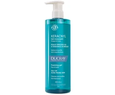 Ducray, Keracnyl, Anti-Acnee, Cleansing Gel, For Face &amp; Body, 400 ml