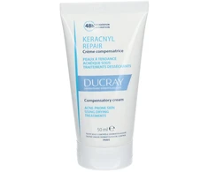 Ducray Keracnyl Moisturizing Repair Kreminis 48hrs atkuriamasis veido kremas, 50 ml
