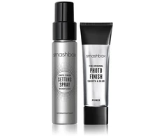 Duet Set Smashbox: Photo Finish Matte Finish Liquid Primer, 12 ml + Photo Finish Setting Purškiklis, 30 ml