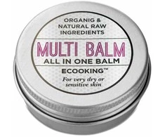 „Ecooking Multi Balm“ drėkinamasis balzamas akims, skruostams, lūpoms ir kūnui, 15 ml