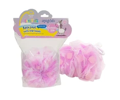Esponjabon Bubble Gum Cleansing &amp; Exfoliating Gourmand Soap &amp; Sponge 2-In-1 Body