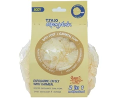Esponjabon Oatmeal Exfoliating &amp; Cleansing Soap &amp; Sponge 2-In-1 Body, 1 vnt.