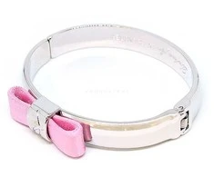 Estee Lauder, Dukas Collection 2020 - Rožinė Ribbon, For Breast Cancer Awareness Campaign, Base Metal Bracelet, Rožinė, For Women